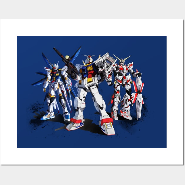 GUNDAM Wall Art by Darren.z_z